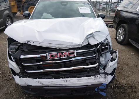 2026 GMC Terrain Fwd Elevation from USA, damaged, VIN 3GKALMEG9TL214764